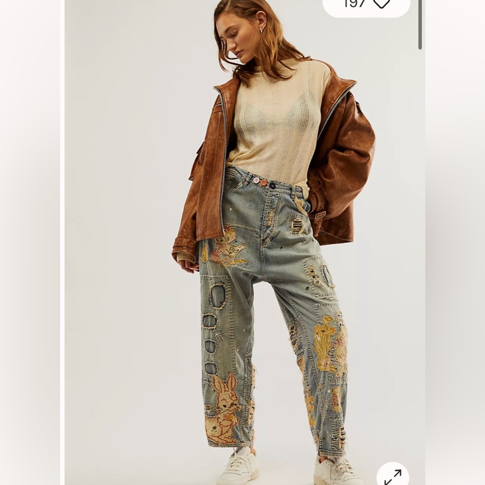 Magnolia Pearl Patchwork Jeans
